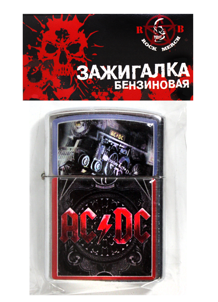 Зажигалка RockMerch AC DC - фото 2 - rockbunker.ru