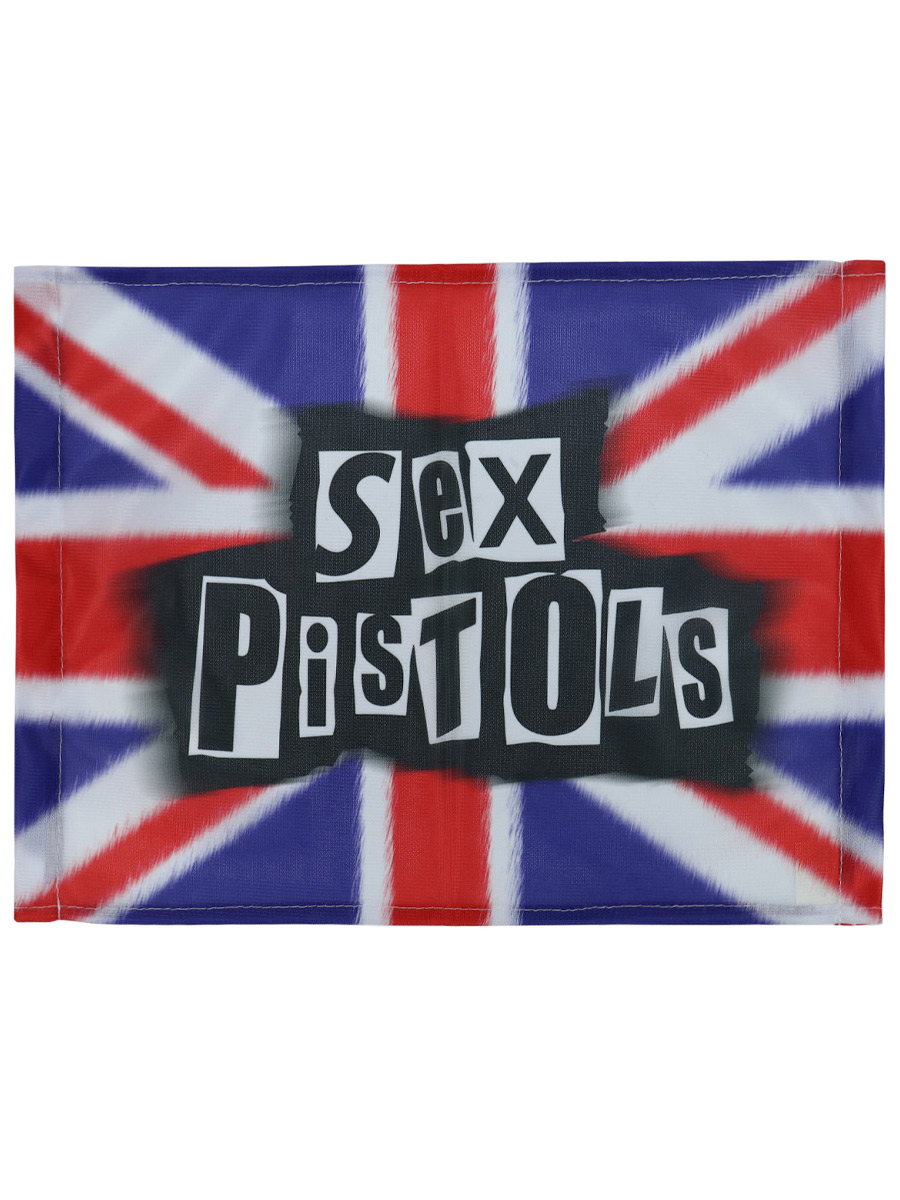 Флаг автомобильный Sex Pistols - фото 2 - rockbunker.ru