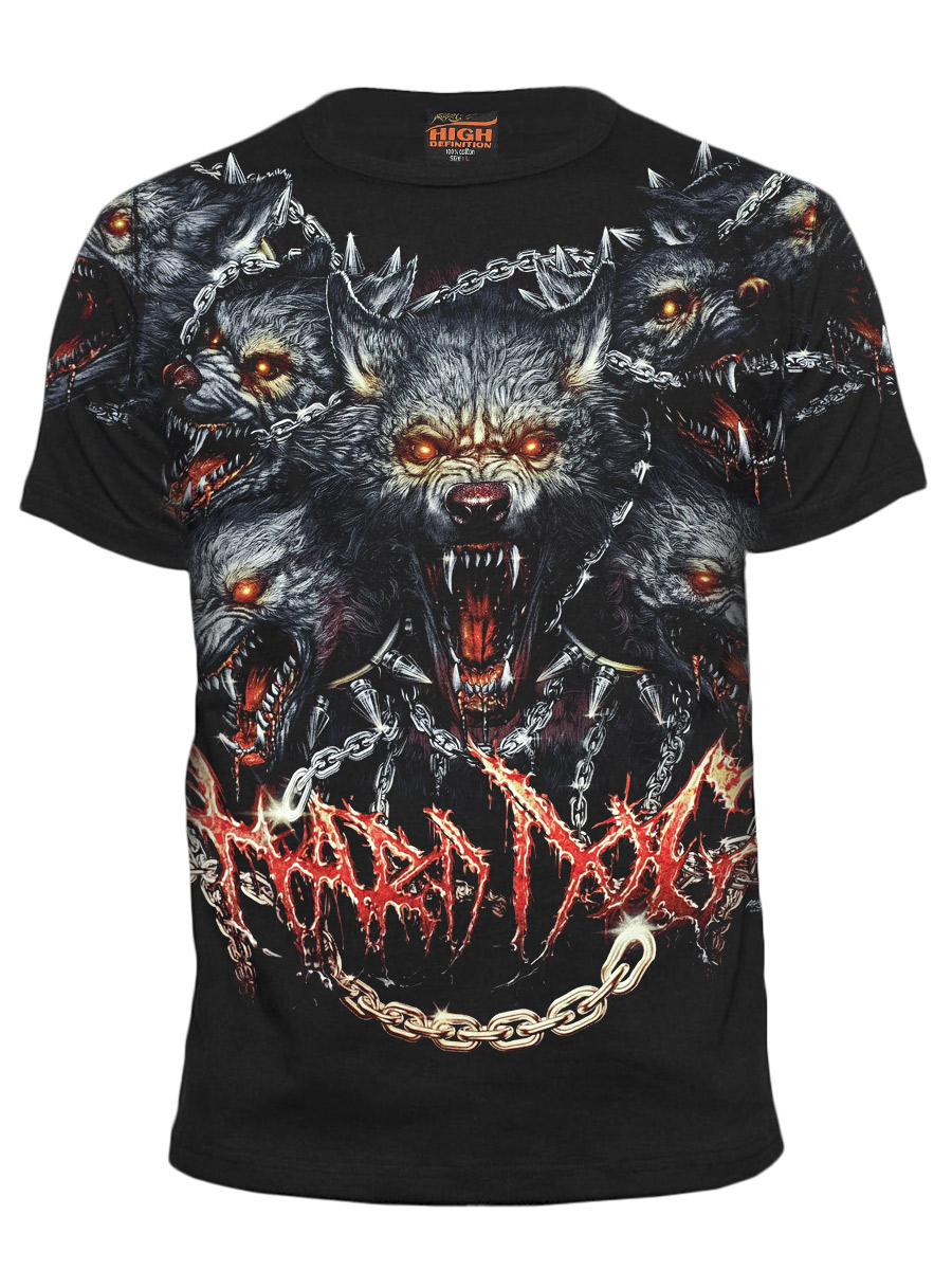 Футболка Rock Chang Hard Dog - фото 1 - rockbunker.ru