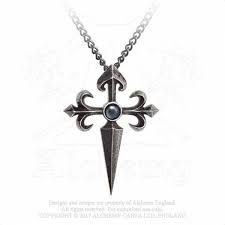 Кулон Alchemy Gothic P801 Santiago Cross - фото 1 - rockbunker.ru