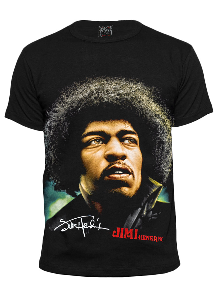 Футболка RockVolution Jimi Hendrix - фото 1 - rockbunker.ru