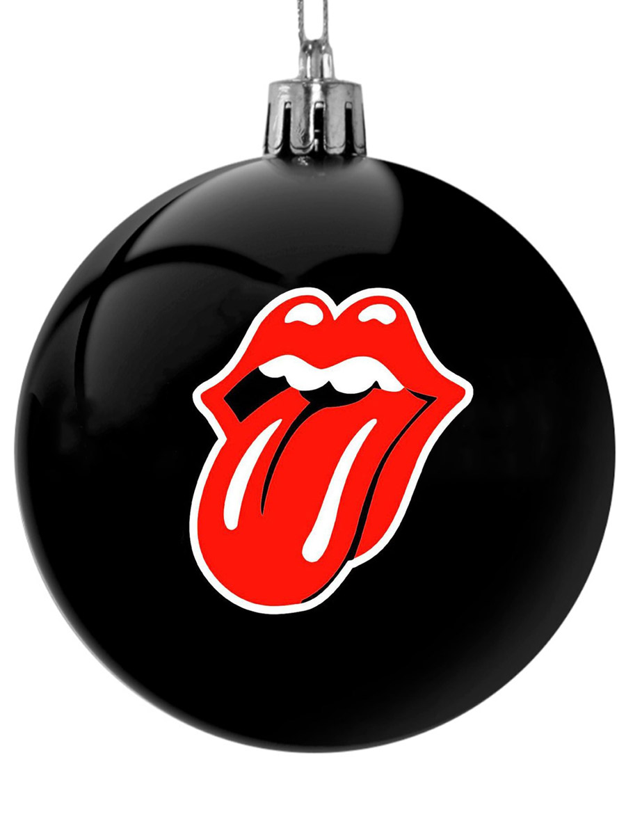 Елочный шар RockMerch Rolling Stones - фото 1 - rockbunker.ru