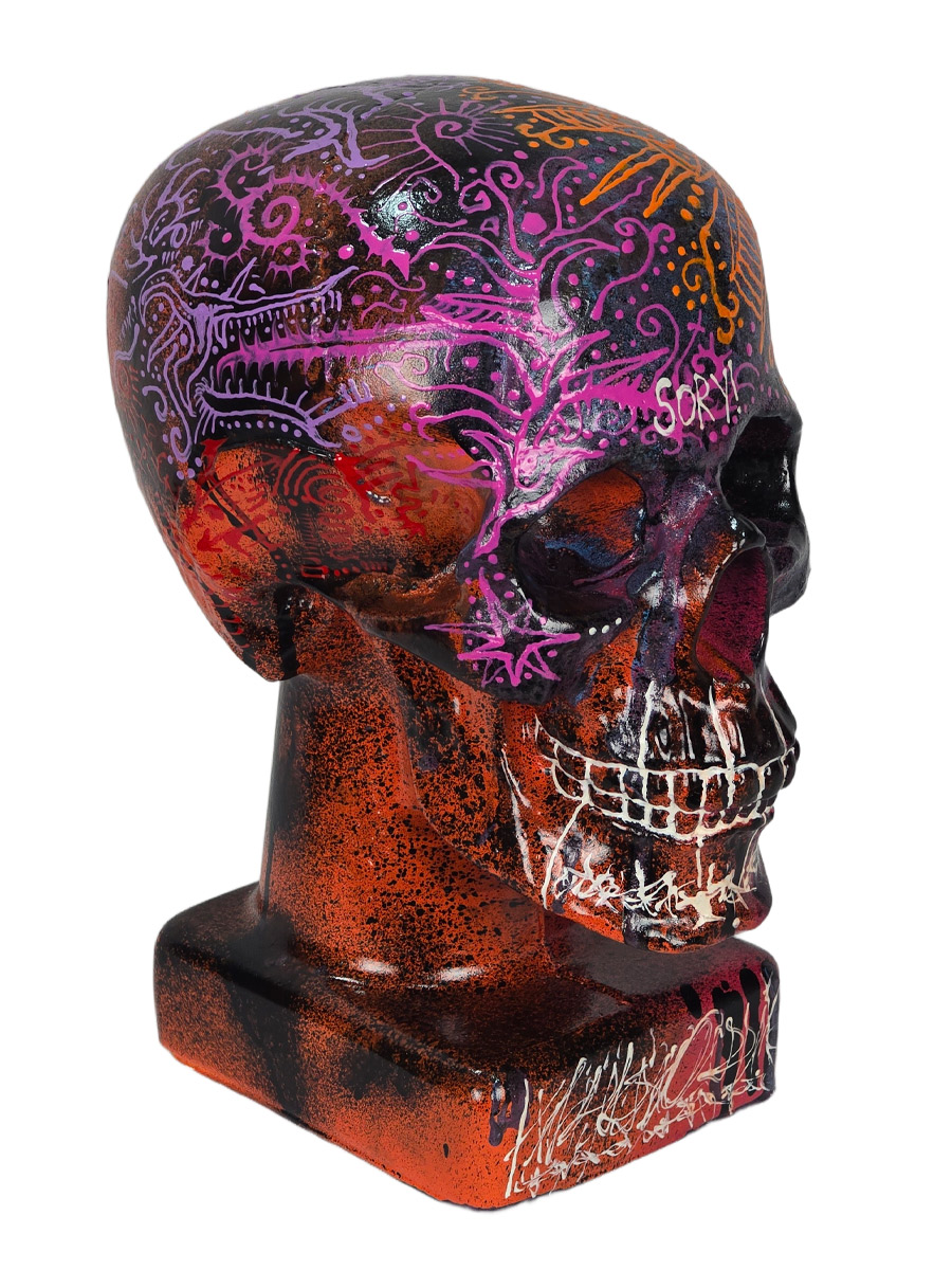 Череп Декоративный Sory - фото 1 - rockbunker.ru