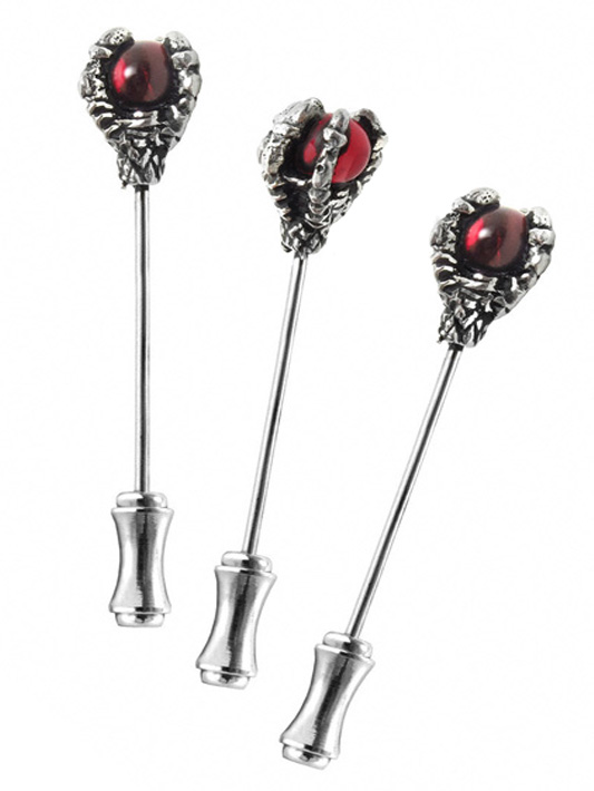 Булавка Alchemy Gothic DP4 Dragon Claw Dress Pins - фото 1 - rockbunker.ru