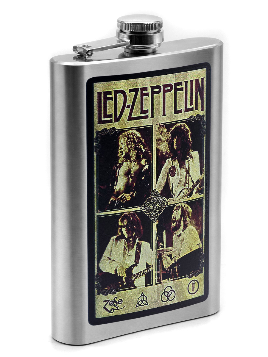 Фляга RockMerch Led Zeppelin - фото 1 - rockbunker.ru