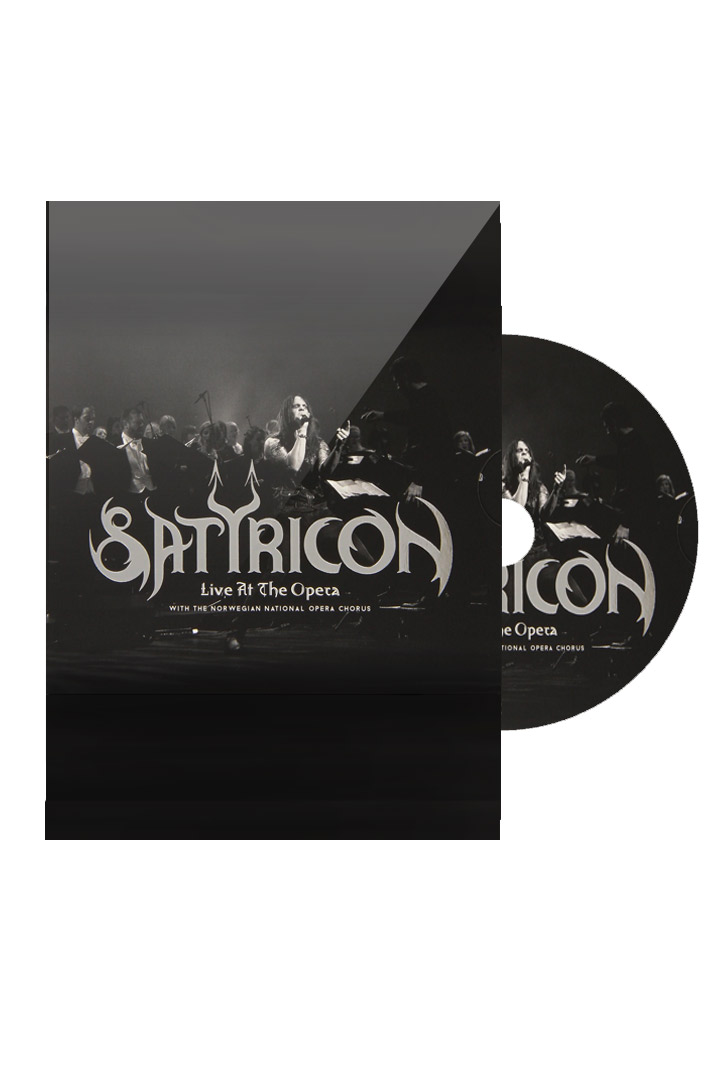CD+DVD Диск Satyricon Live At The Opera A5 digipack - фото 1 - rockbunker.ru