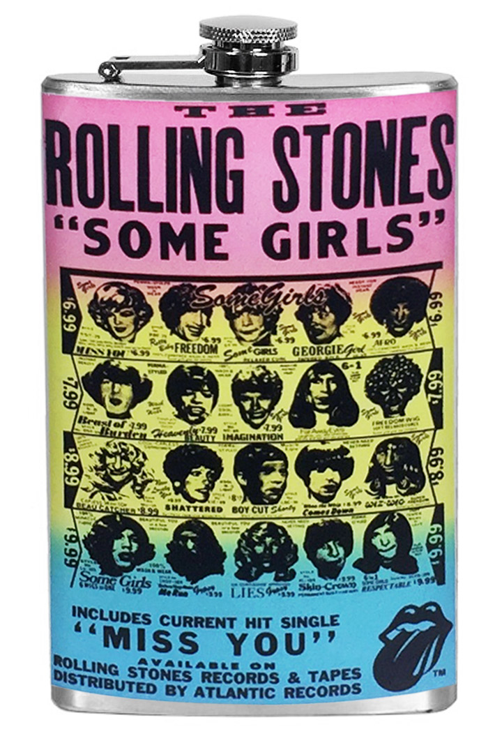 Фляга The Rolling Stones Some Girls 9oz - фото 1 - rockbunker.ru