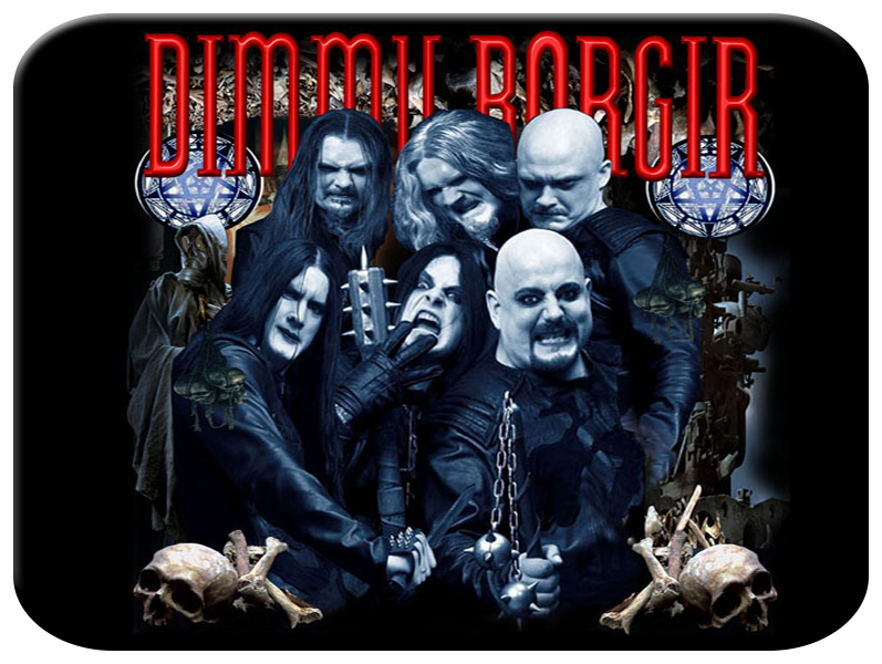 Коврик для мыши Dimmu Borgir группа - фото 1 - rockbunker.ru