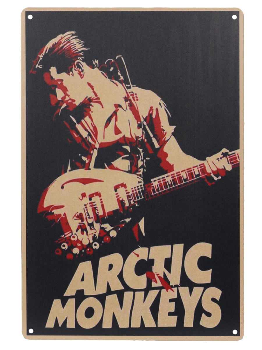 Табличка Arctic Monkeys - фото 1 - rockbunker.ru