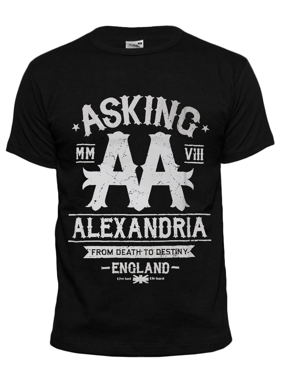 Футболка Asking Alexandria - фото 1 - rockbunker.ru