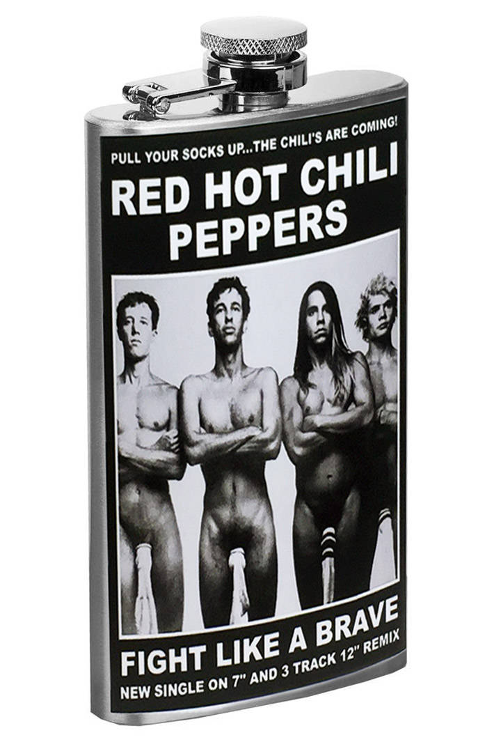 Фляга Red Hot Chili Peppers Figth Like A Brave 9oz - фото 2 - rockbunker.ru