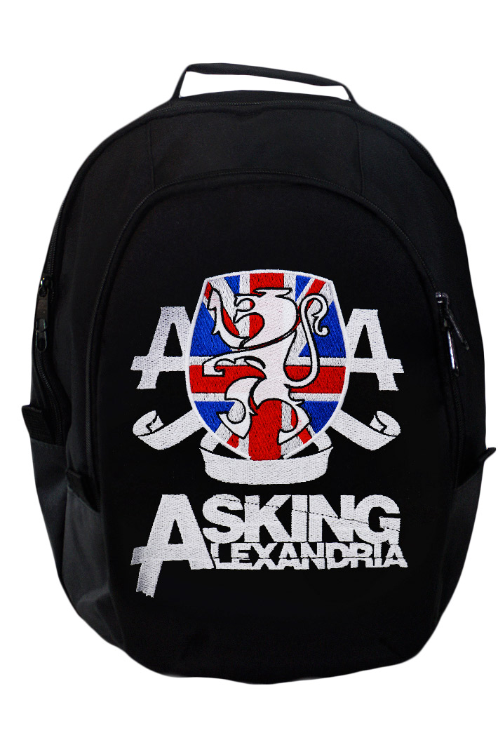 Рюкзак Asking Alexandria текстильный - фото 1 - rockbunker.ru