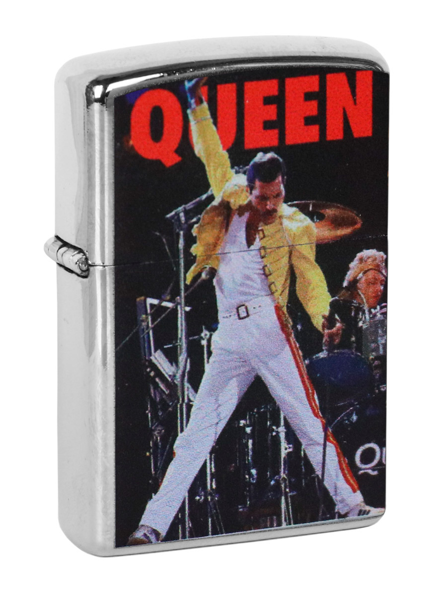 Зажигалка RockMerch с принтом Queen - фото 1 - rockbunker.ru