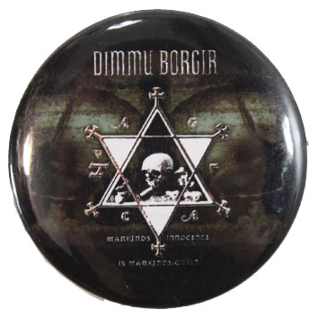 Значок Dimmu Borgir - фото 1 - rockbunker.ru