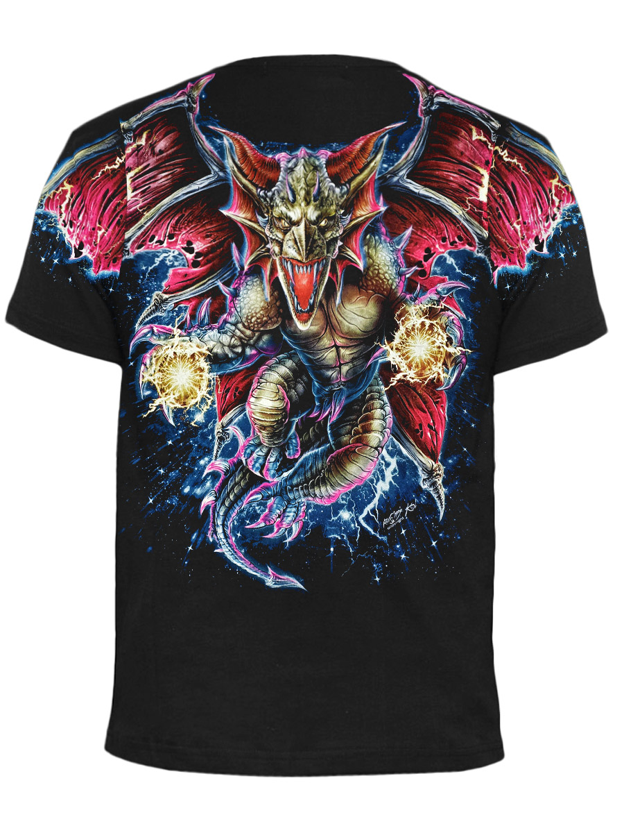 Футболка Rock Chang Star Dragon - фото 2 - rockbunker.ru