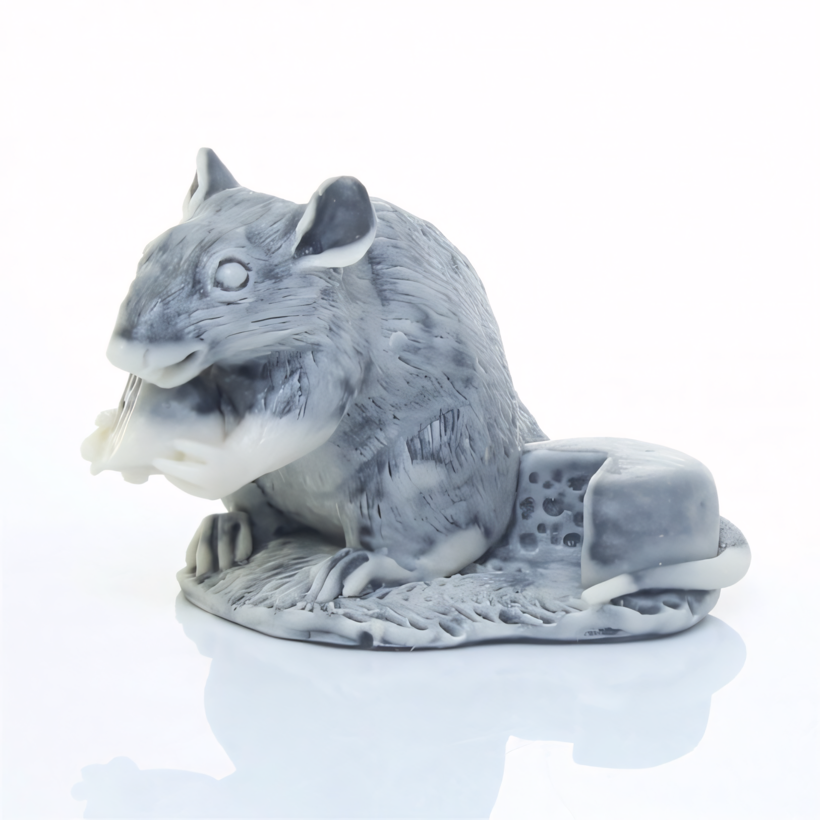 Сувенир Крыса и Сыр - фото 1 - rockbunker.ru