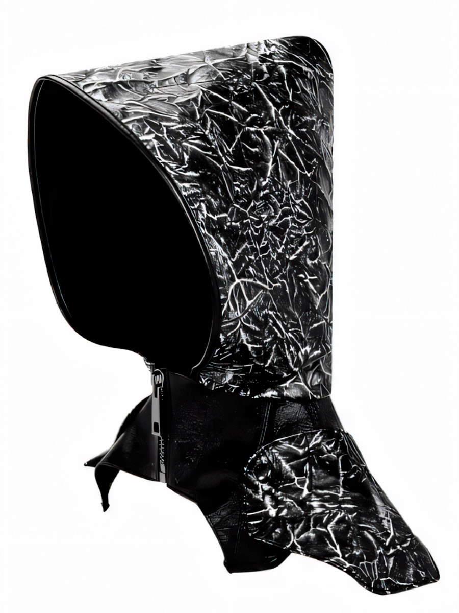 Съемный Капюшон Серебристый - фото 1 - rockbunker.ru