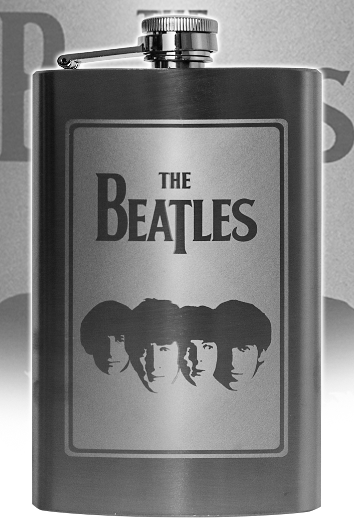 Фляга The Beatles - фото 1 - rockbunker.ru