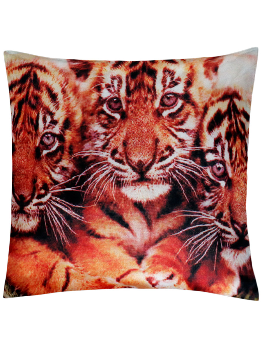 Подушка 3 тигра - фото 1 - rockbunker.ru