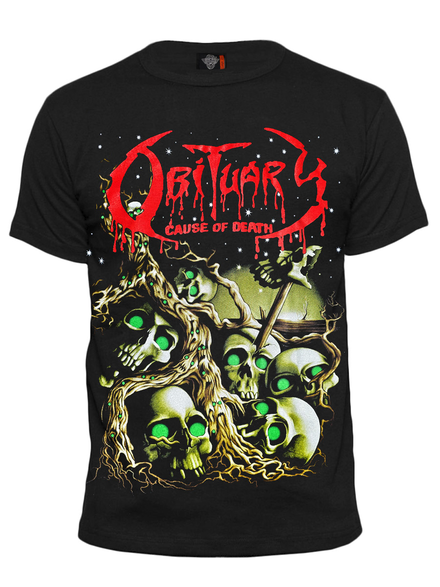 Футболка Hot Rock  Obituary - фото 1 - rockbunker.ru