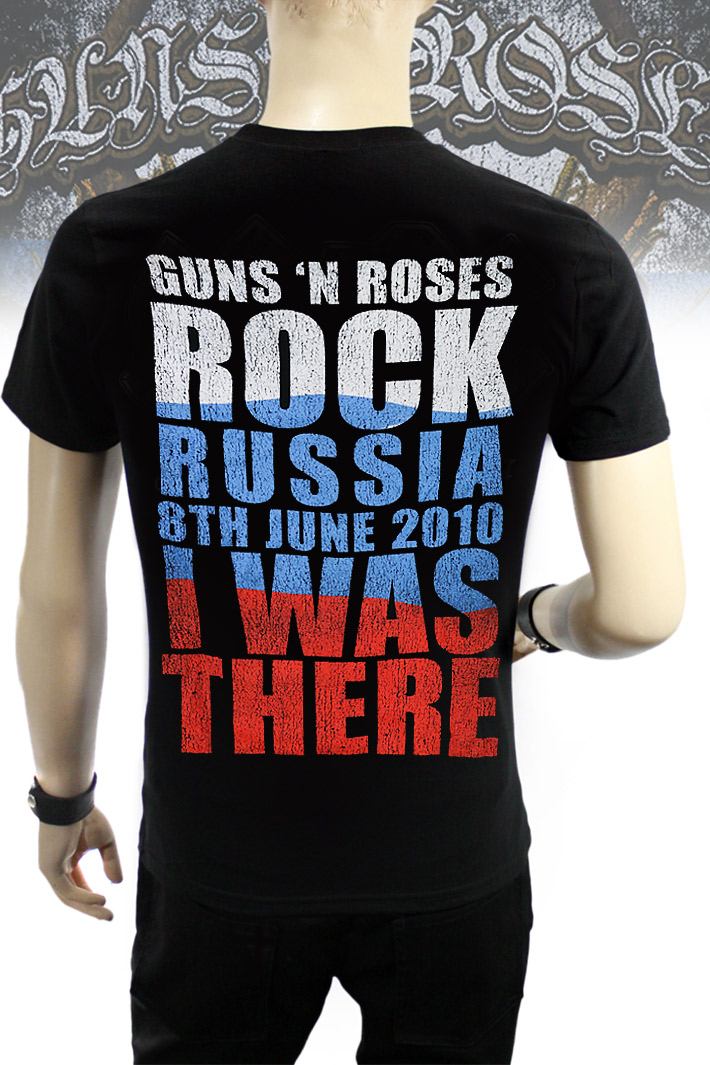 Футболка Guns N Roses - фото 2 - rockbunker.ru