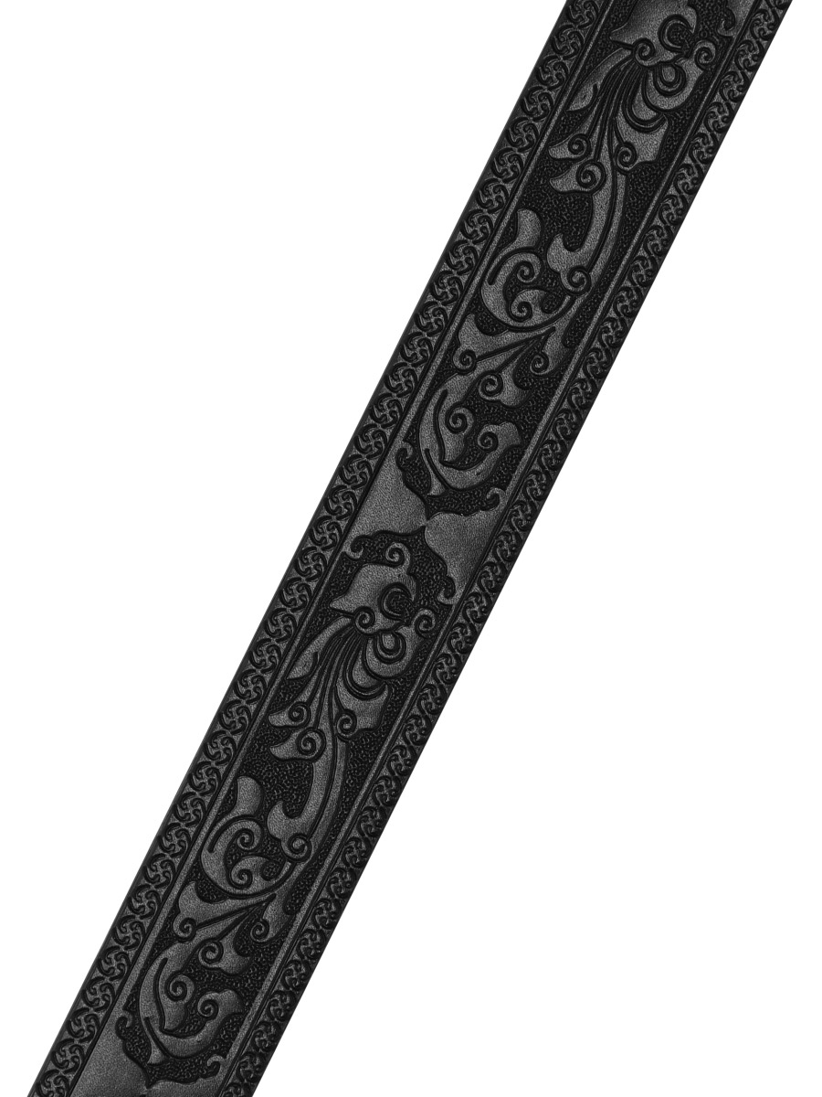 Ремень с пряжкой Guns n Roses черный - фото 2 - rockbunker.ru