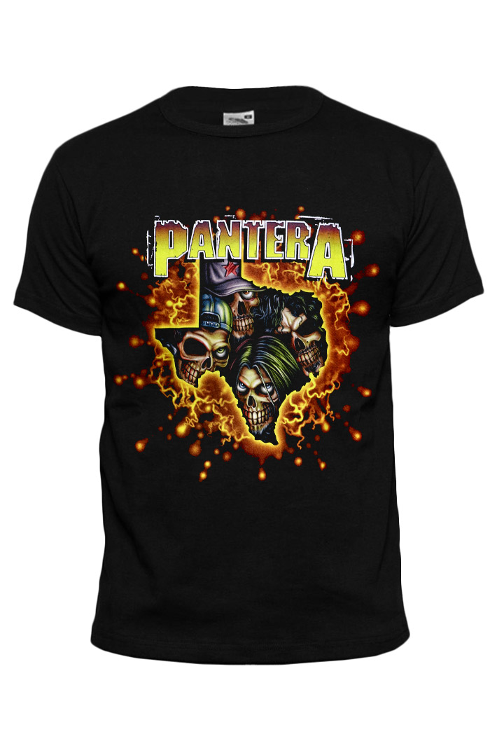 Футболка Hot Rock Pantera - фото 1 - rockbunker.ru