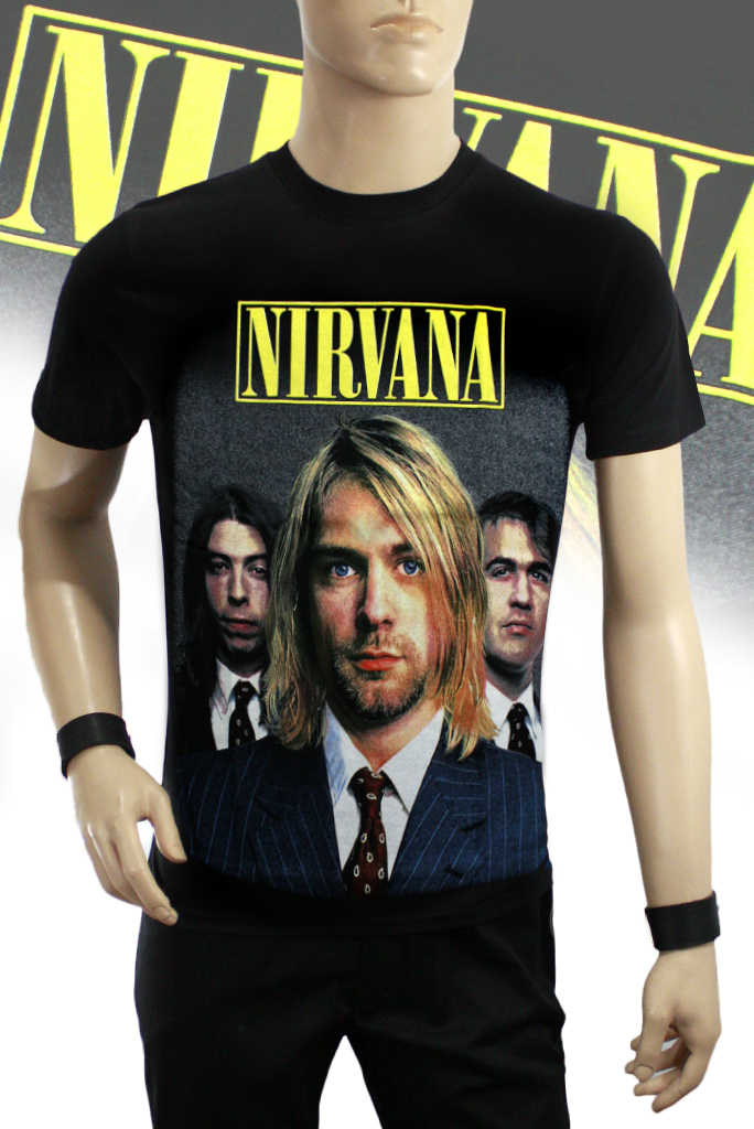 Футболка Nirvana - фото 1 - rockbunker.ru