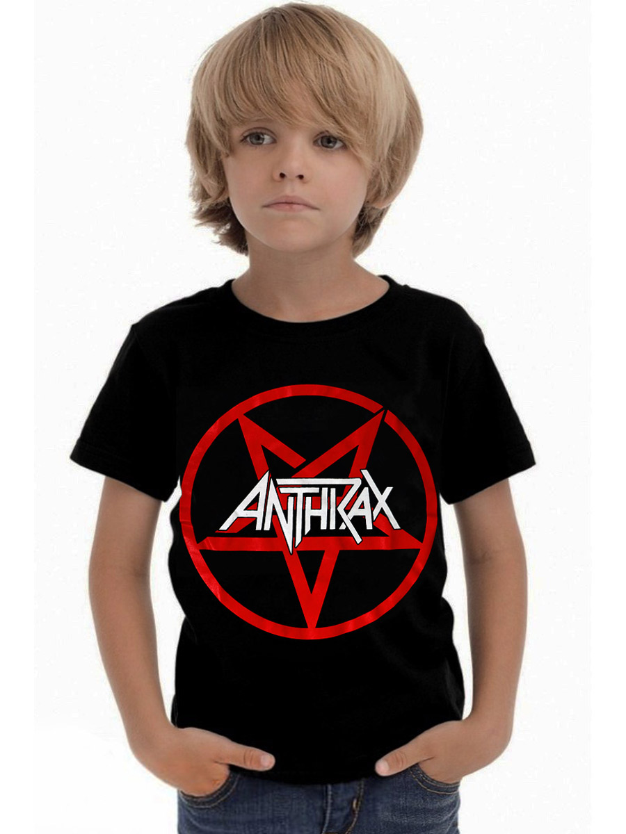 Футболка детская Anthrax - фото 1 - rockbunker.ru