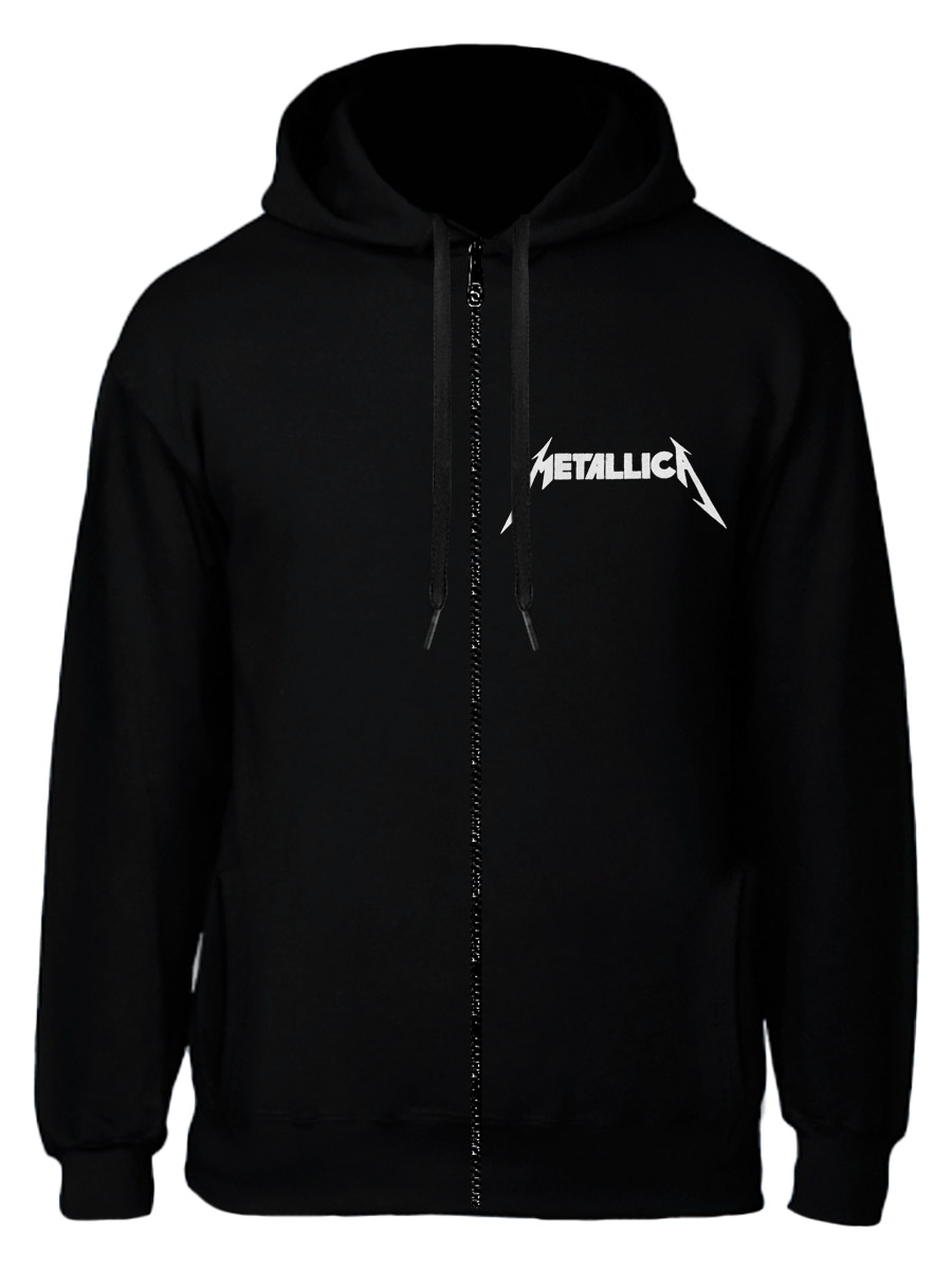 Толстовка RockMerch Metallica - фото 1 - rockbunker.ru