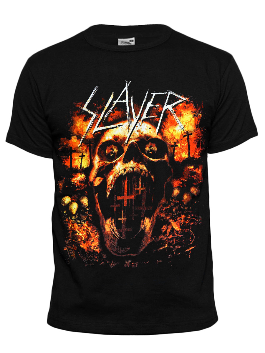 Футболка Slayer - фото 1 - rockbunker.ru