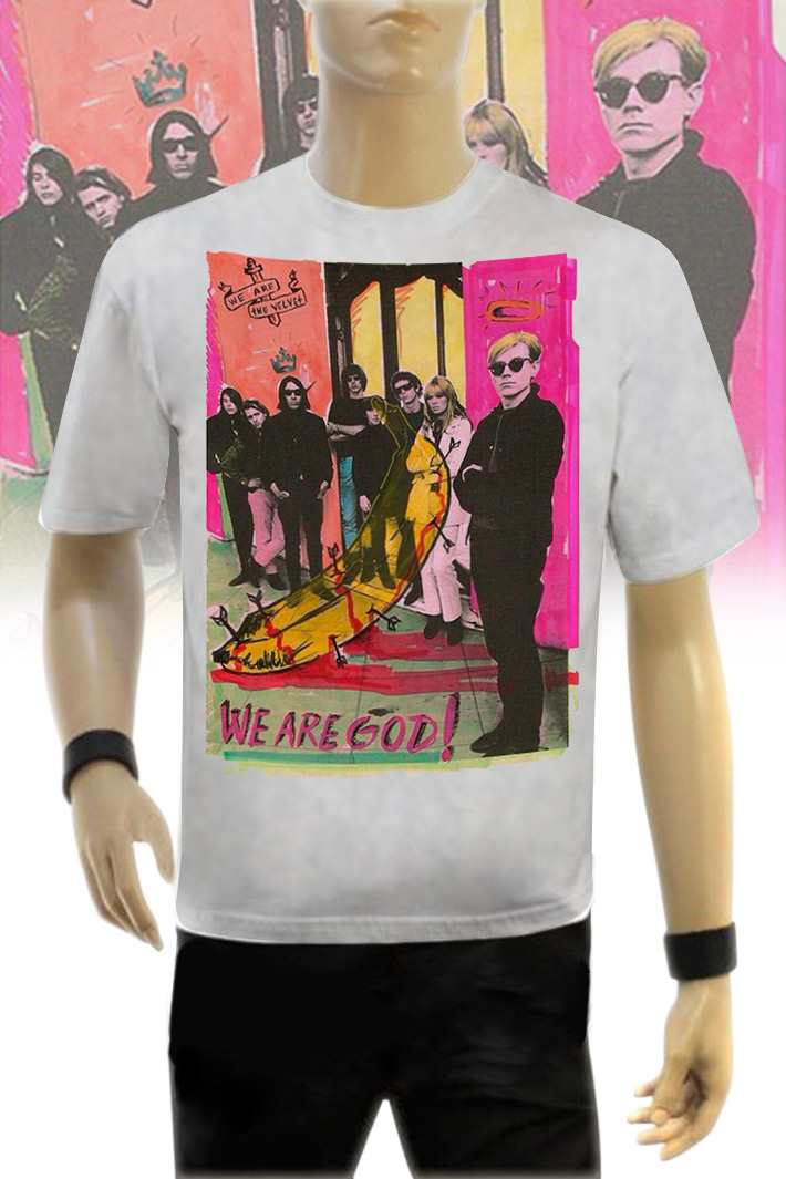 Футболка The Velvet Underground Andy Warhol - фото 1 - rockbunker.ru