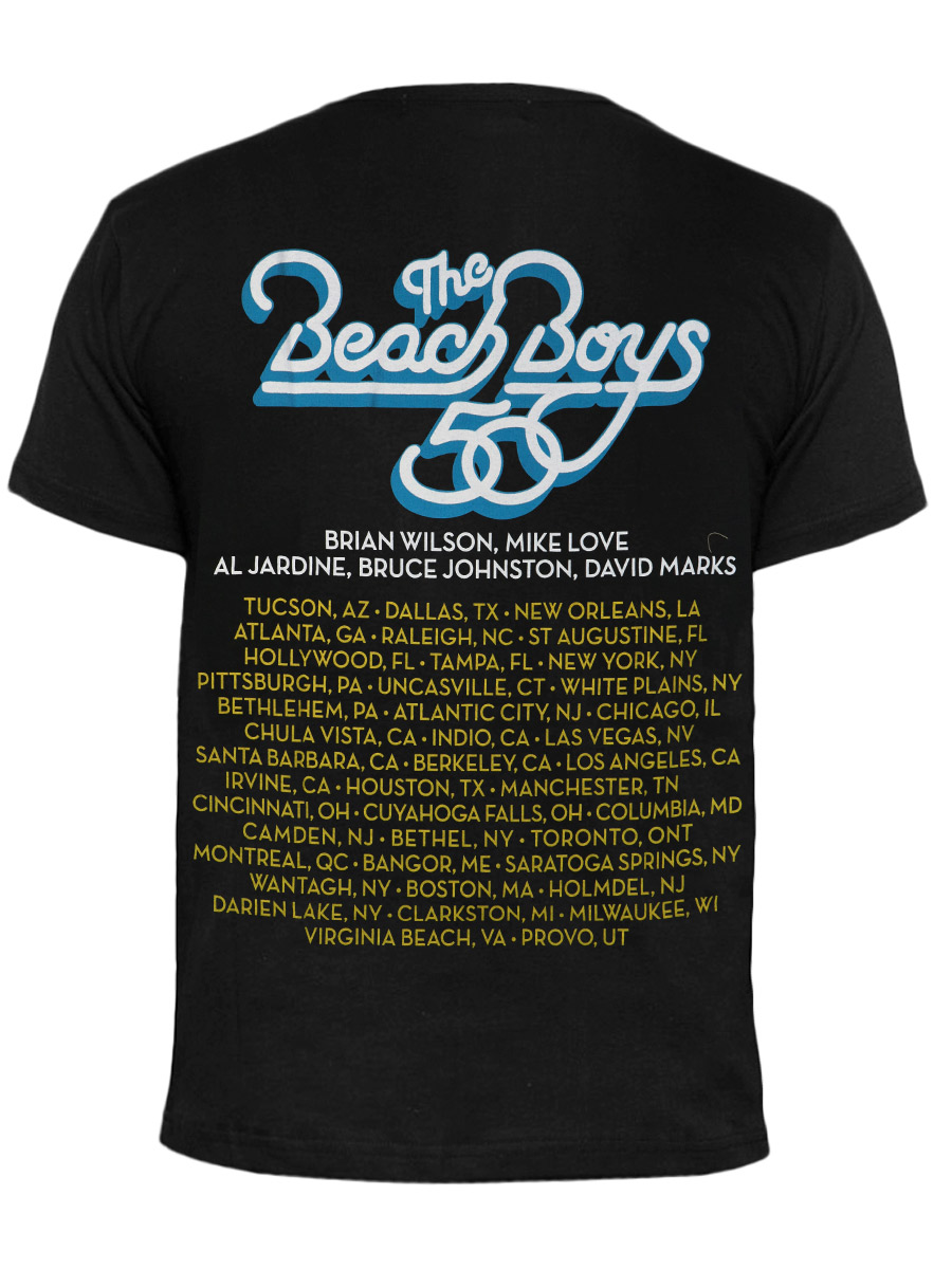 Футболка The Beach Boys 50 - фото 2 - rockbunker.ru