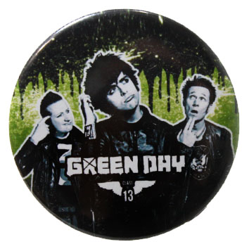 Значок Green Day - фото 1 - rockbunker.ru