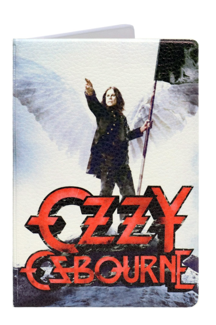 Обложка на паспорт RockMerch Ozzy Osbourne - фото 1 - rockbunker.ru