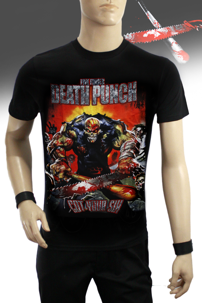 Футболка 5 Finger Death Punch Got Your Six - фото 1 - rockbunker.ru