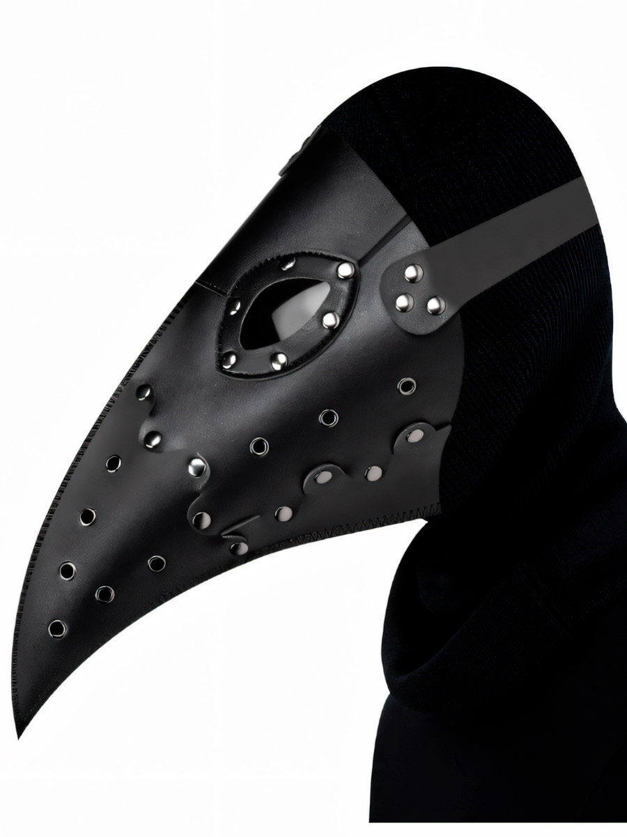 Маска Стимпанк Чумной Доктор Сегментная - фото 1 - rockbunker.ru