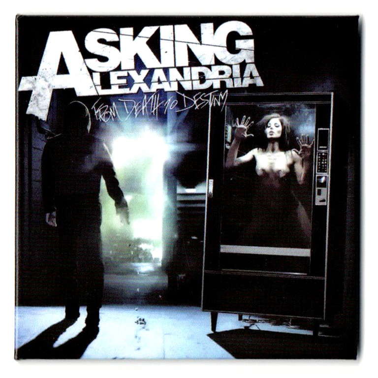 Магнит RockMerch Asking Alexandria From death to destiny - фото 1 - rockbunker.ru