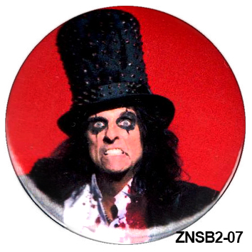 Значок RockMerch Alice Cooper - фото 1 - rockbunker.ru