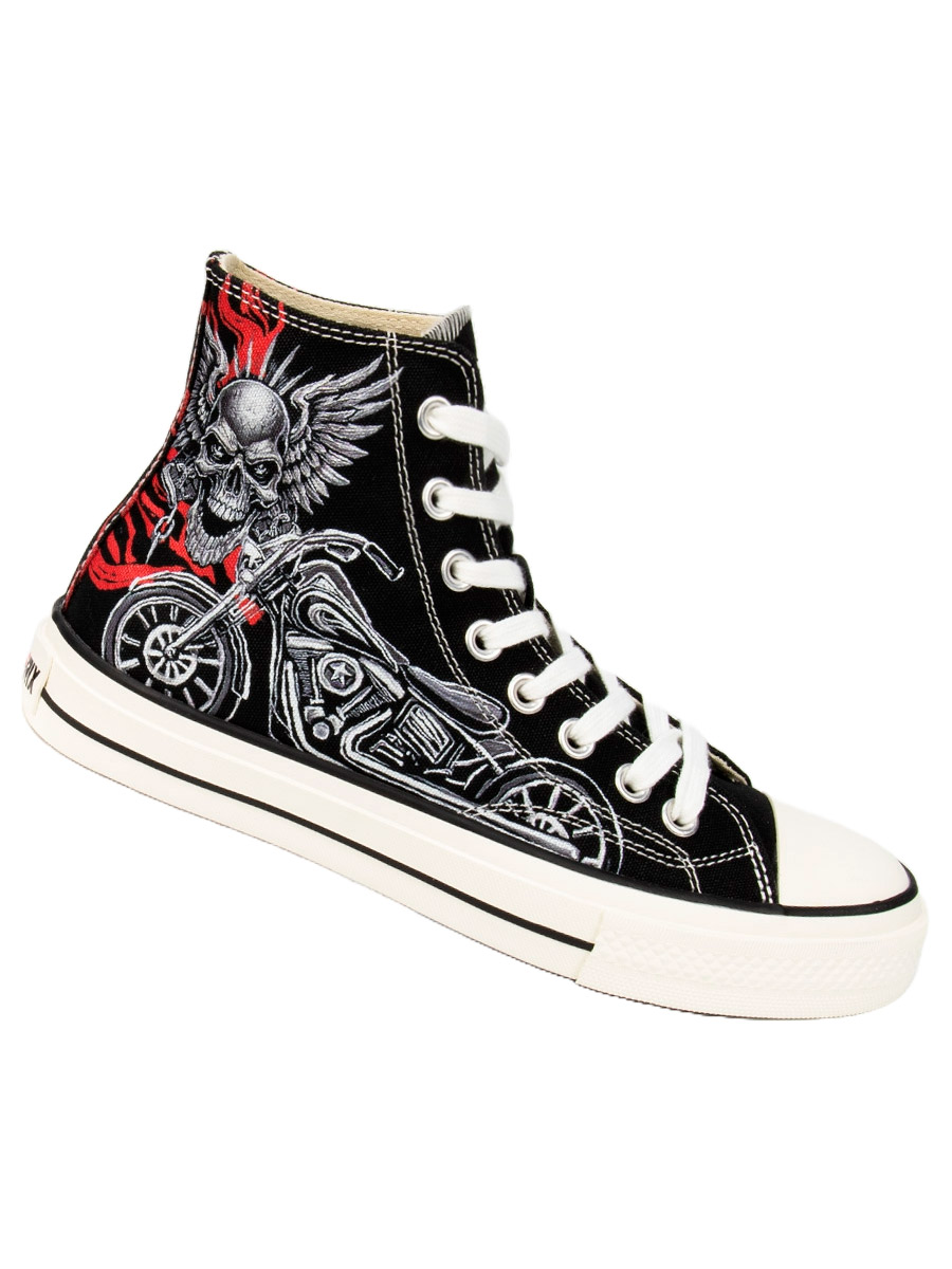 Кеды Triggerix 8 блоков Biker - фото 2 - rockbunker.ru