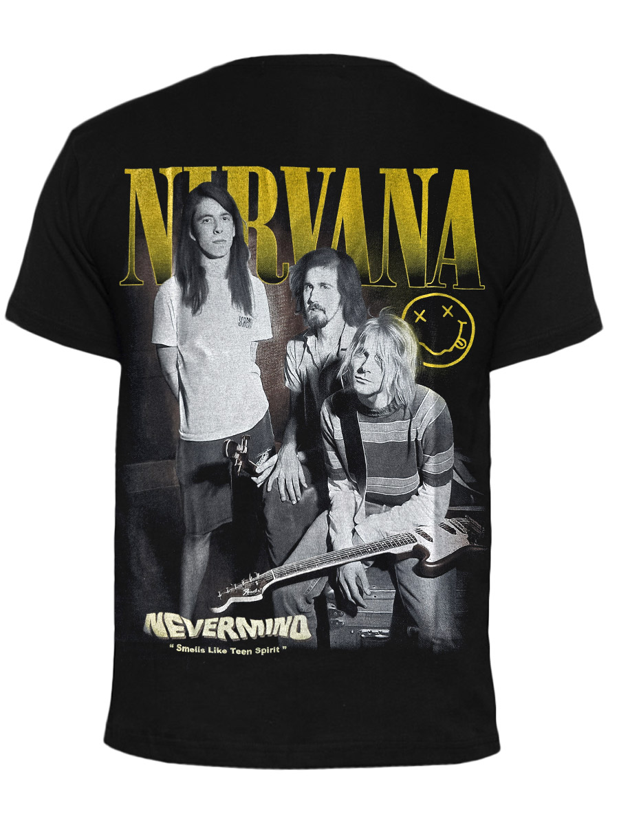 Футболка RockVolution Nirvana - фото 2 - rockbunker.ru