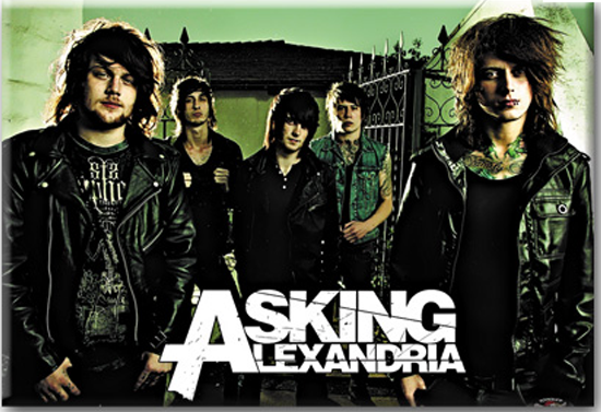 Магнит RockMerch Asking Alexandria - фото 1 - rockbunker.ru