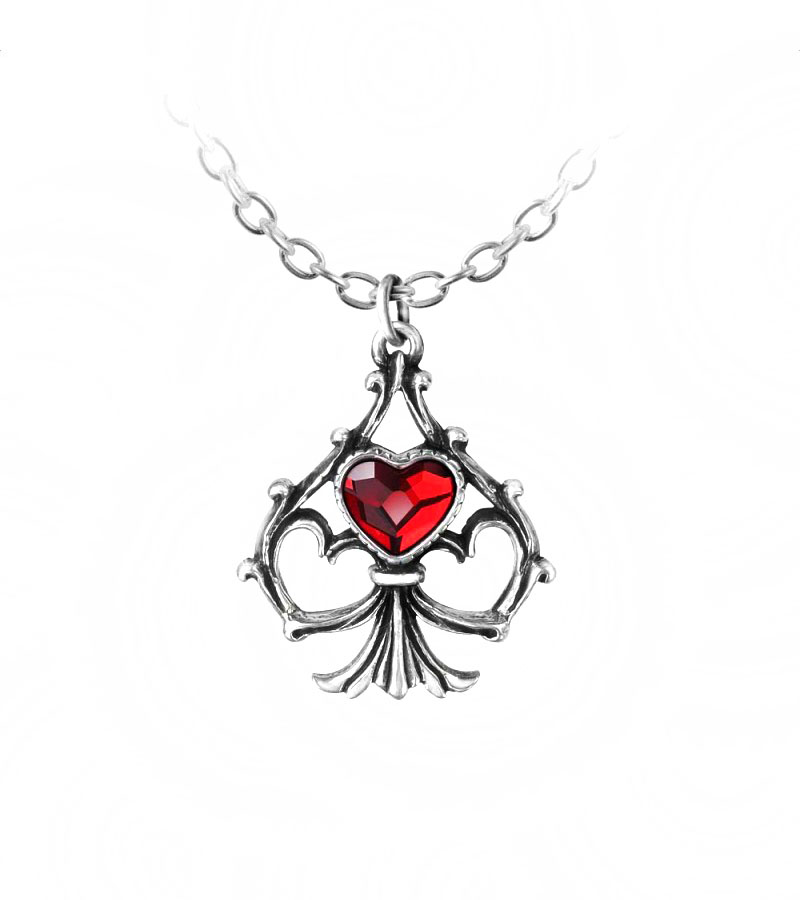 Кулон Alchemy Gothic P759 Lucky in Love - фото 1 - rockbunker.ru