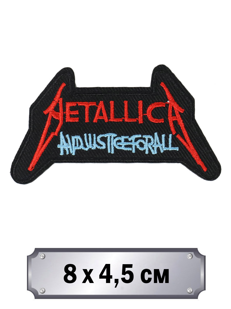 Термонашивка Metallica And Justice For All - фото 1 - rockbunker.ru