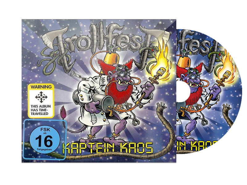 CD Диск Trollfest Kaptein Kaos - фото 1 - rockbunker.ru