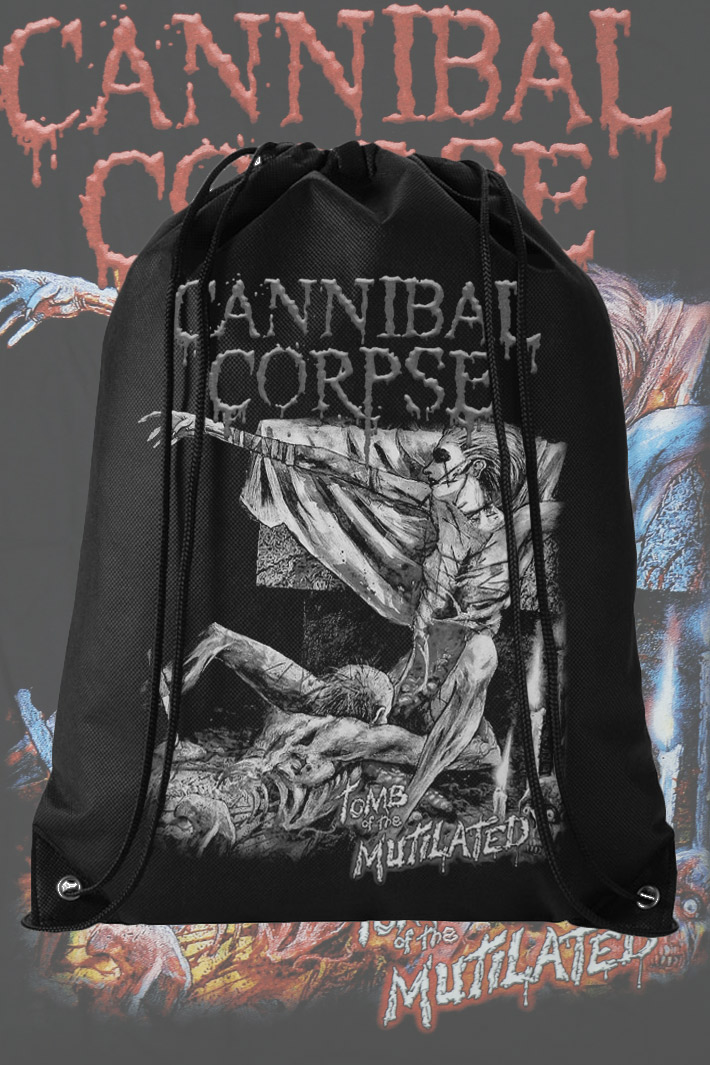 Мешок заплечный Cannibal Corpse - фото 2 - rockbunker.ru