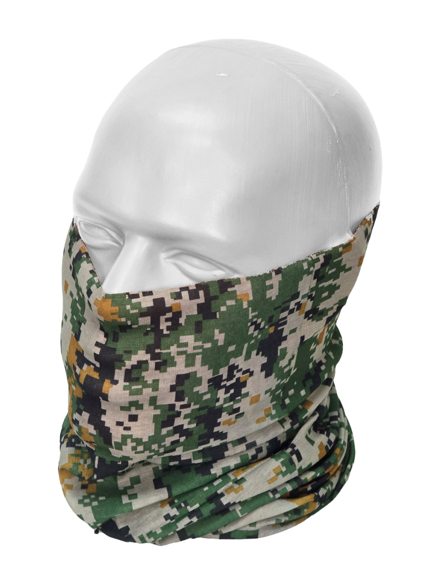 Бандана универсальная камуфляж - фото 1 - rockbunker.ru