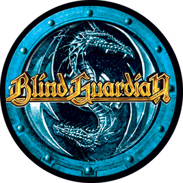 Кожаная нашивка Blind Guardian - фото 1 - rockbunker.ru