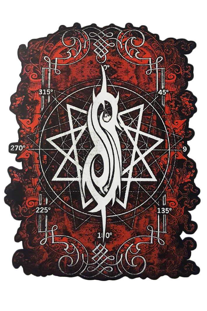 Наклейка-стикер Slipknot - фото 1 - rockbunker.ru