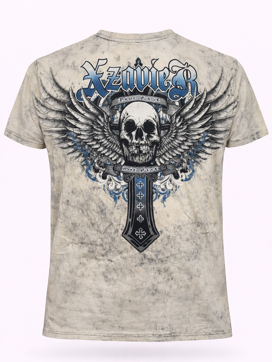 Футболка Xzavier Live Free Die Fast - фото 2 - rockbunker.ru